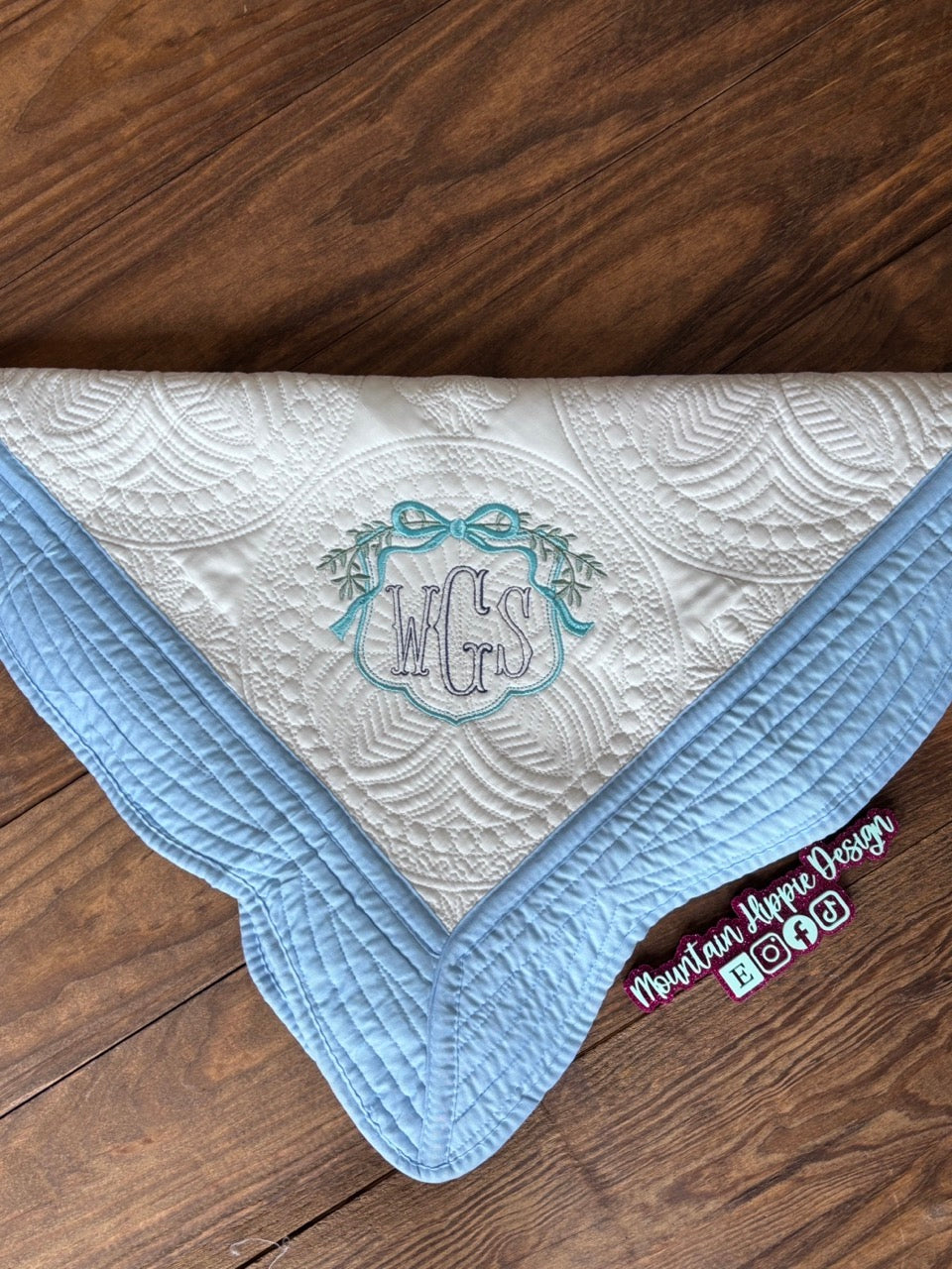 Personalized Baby Heirloom Quilt