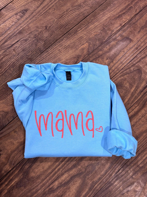 Mama Embroidered Sweatshirt