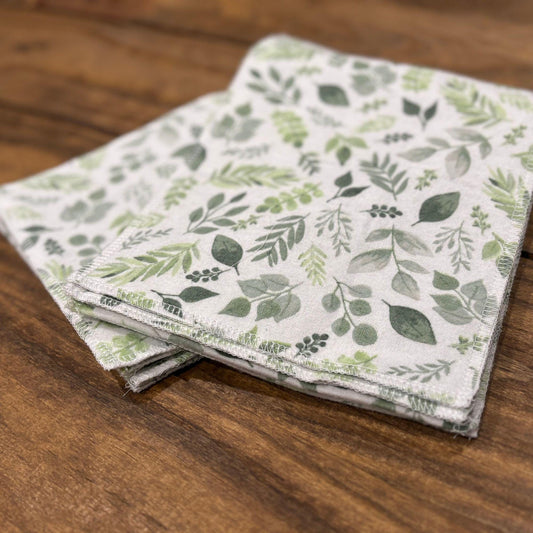 Custom Made Flannel Baby Burp Cloth -Baby Burp Cloth - Set of 6