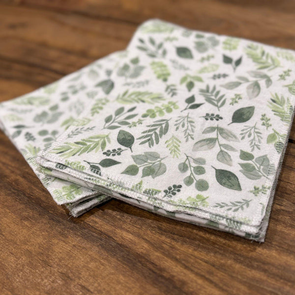 Custom Made Flannel Baby Burp Cloth -Baby Burp Cloth - Set of 6