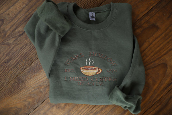 Stars Hollow Embroidered Sweatshirt