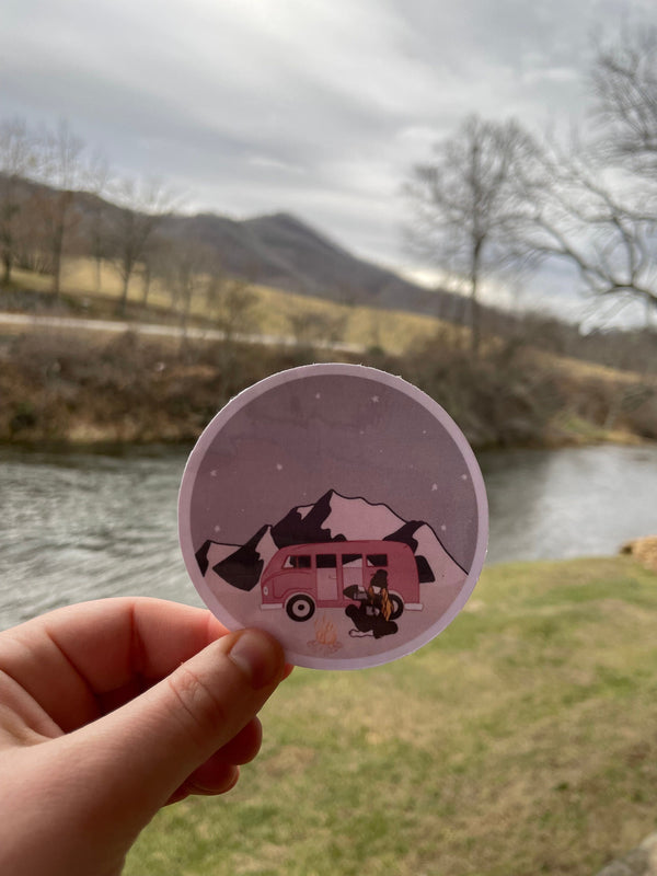 Camper Van Sticker